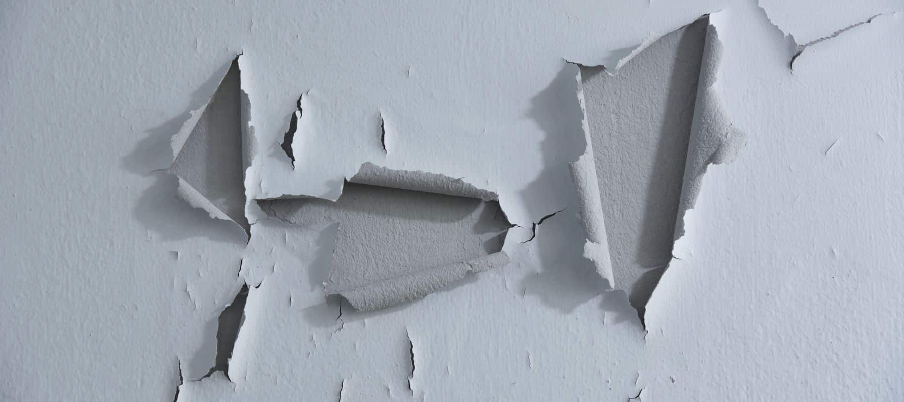 peeling paint due to humidity